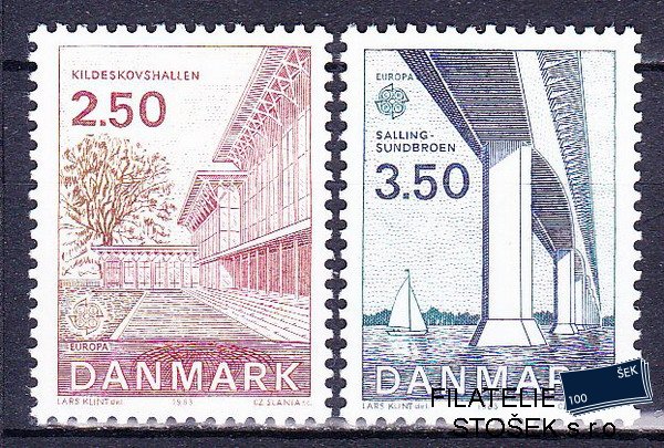 Dánsko známky Mi 0781-2