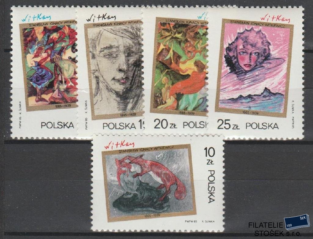 Polsko známky Mi 3007-11