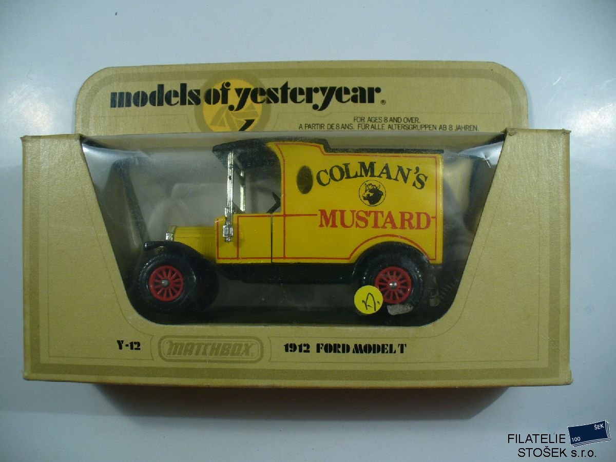 Matchbox Yesteryears Y - 12 1912 Ford Model T