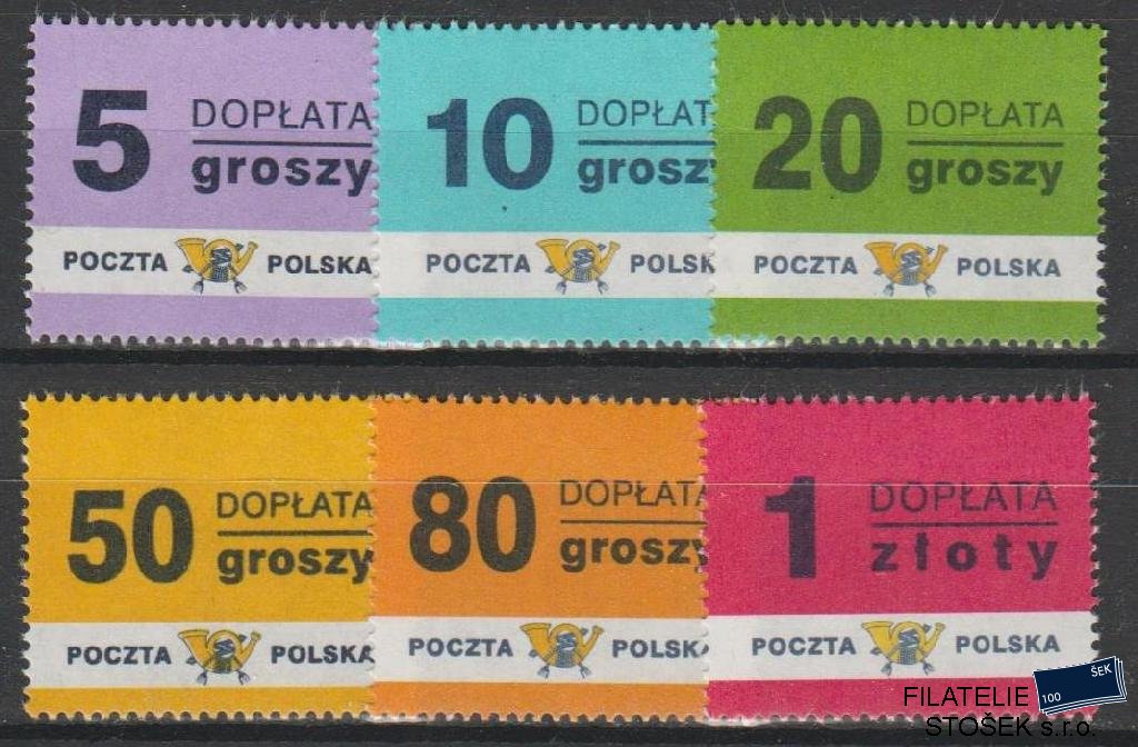 Polsko známky Mi P 169-74