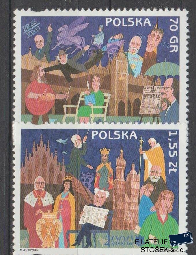 Polsko známky Mi 3825-6