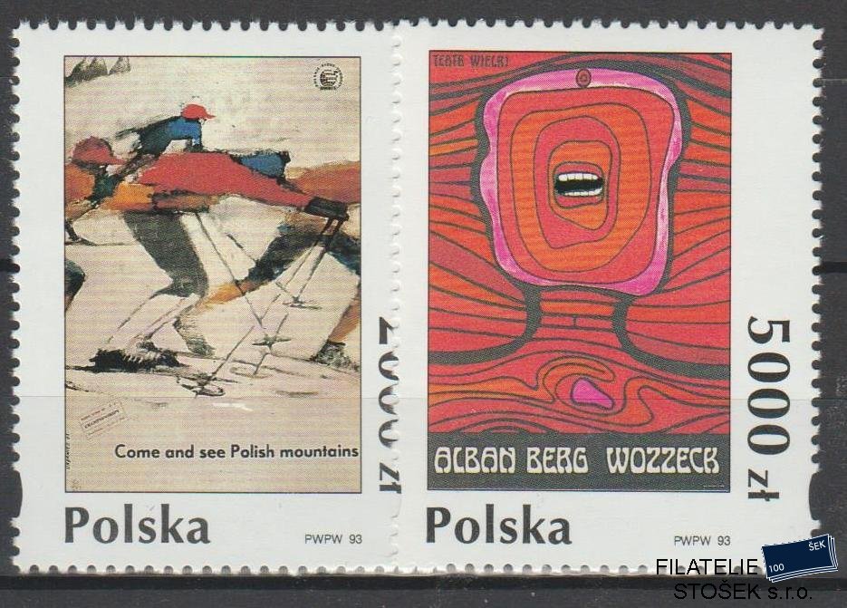 Polsko známky Mi 3475-6