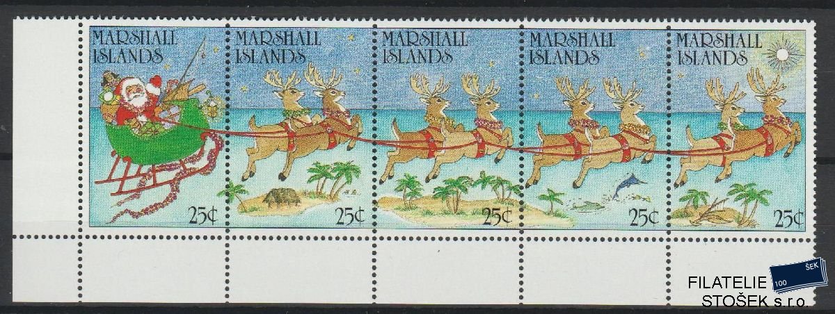 Marschall Islands známky Mi 189-193