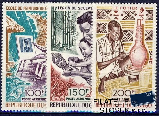 Congo fr. Mi 0207-9