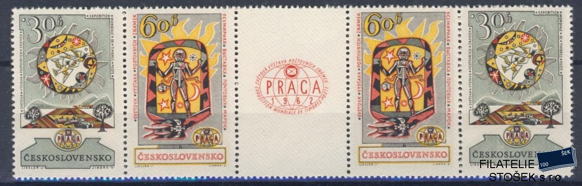 ČSSR známky 1263-4 Meziarší