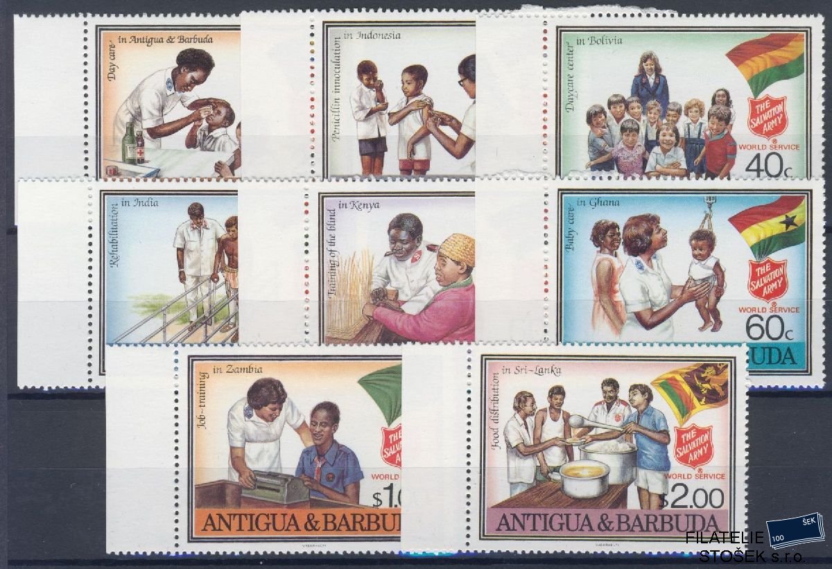 Antigua & Barbuda známky Mi 1097-1104