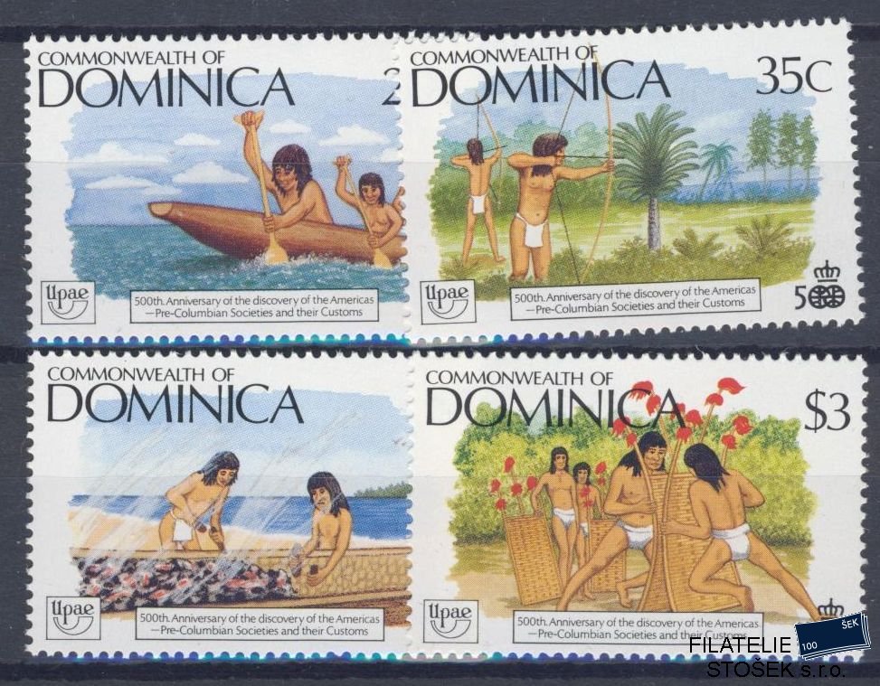 Dominica známky Mi 1194-97