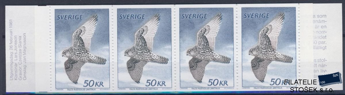 Švédsko známky Mi 1140 MH I