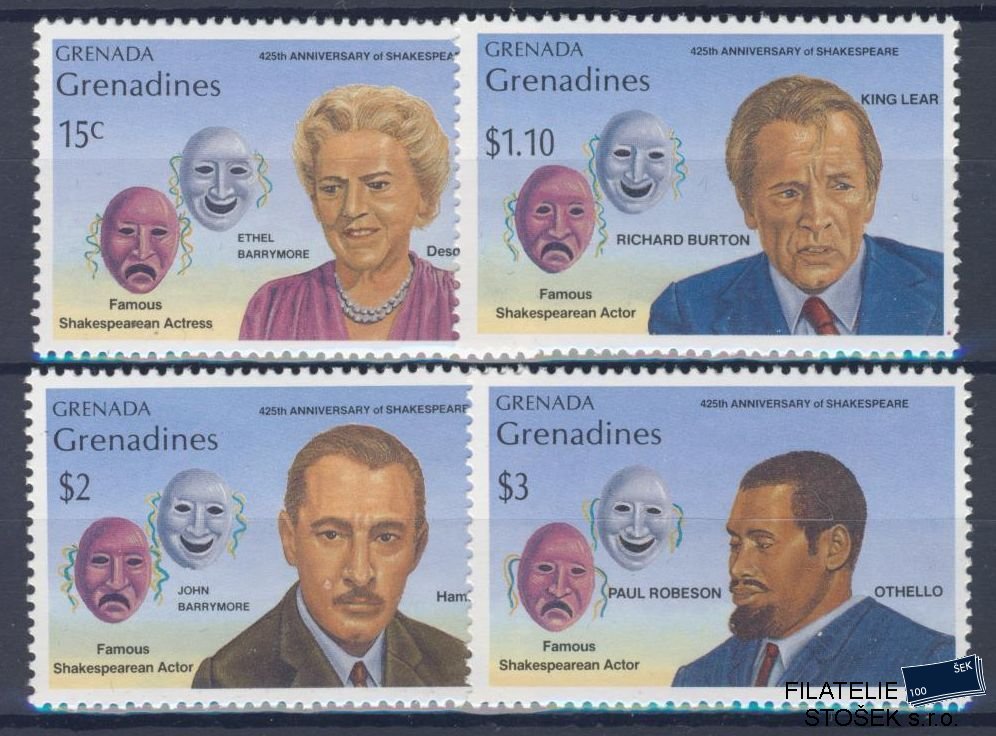 Grenada Grenadines známky Mi 1211-14
