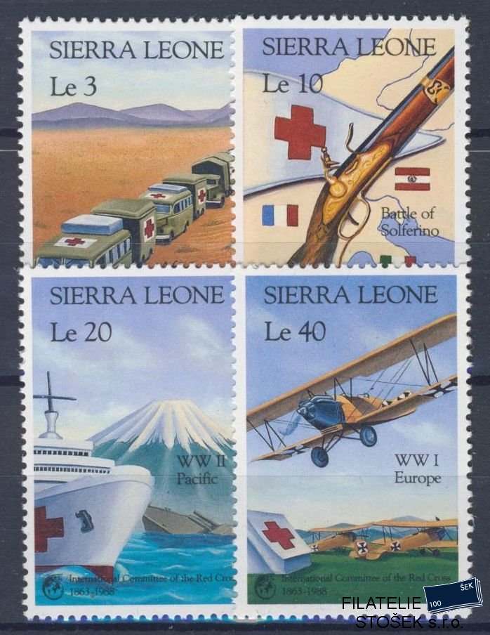 Sierra Leone známky Mi 1127-30