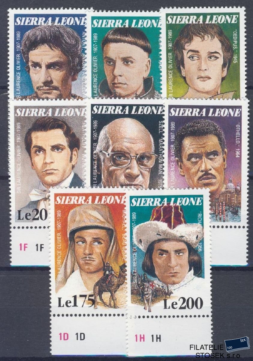 Sierra Leone známky Mi 1418-25