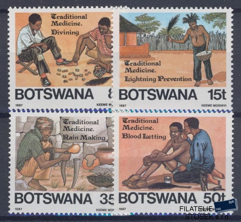 Botswana známky Mi 392-95
