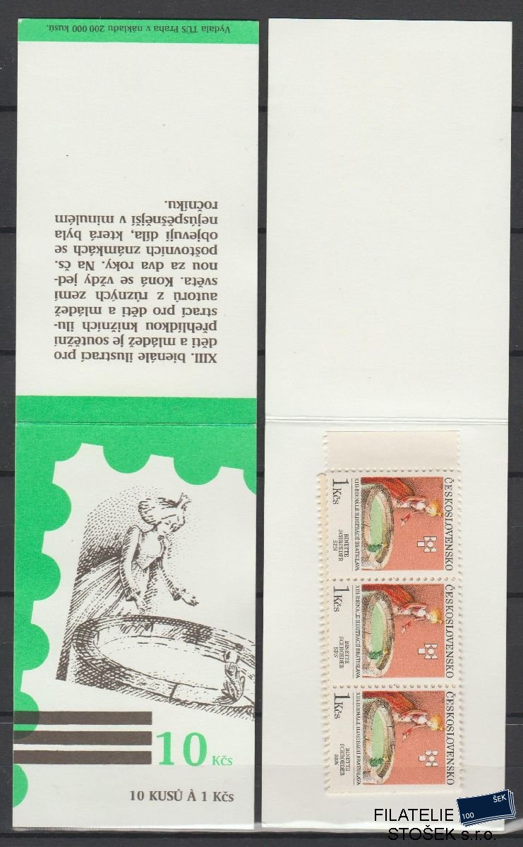 ČSSR známky 2985 ORZ - sešitek