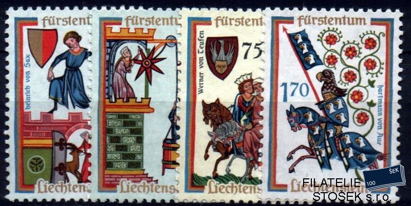 Liechtenstein Mi 433-6