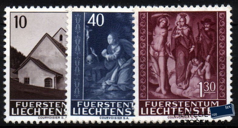 Liechtenstein Mi 445-7