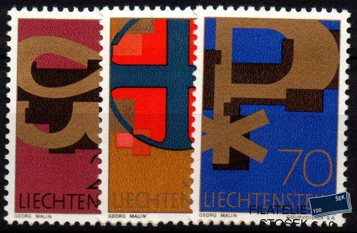 Liechtenstein Mi 482-4