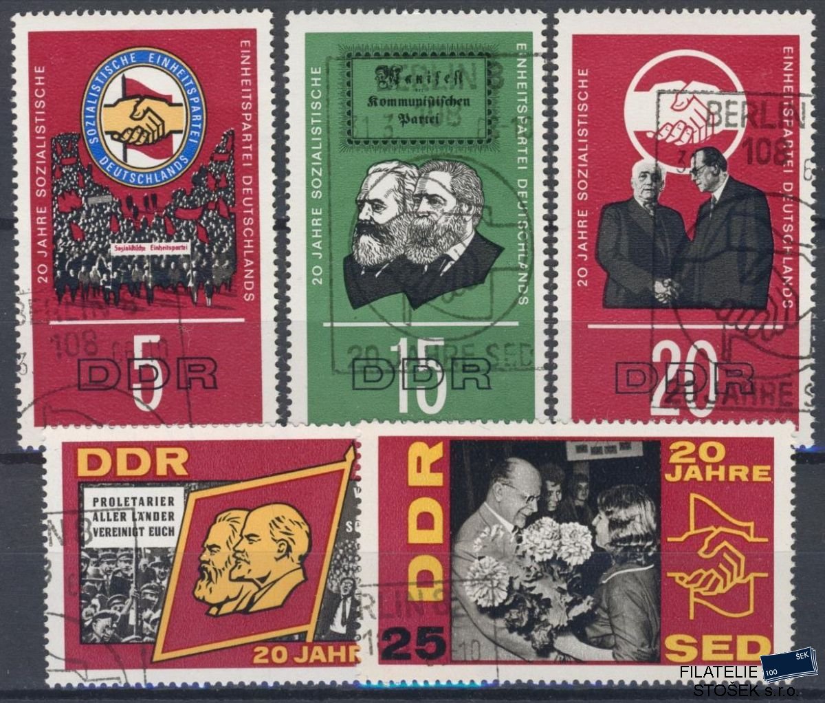 NDR známky Mi 1173-7