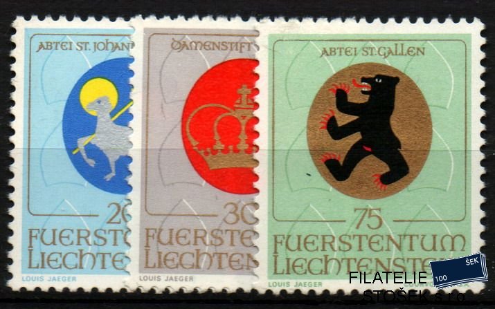Liechtenstein Mi 533-5