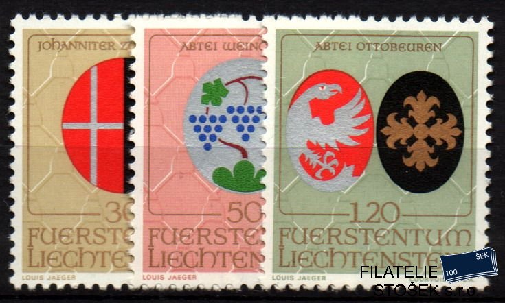 Liechtenstein Mi 548-50