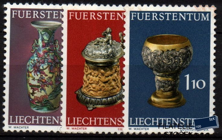Liechtenstein Mi 587-9