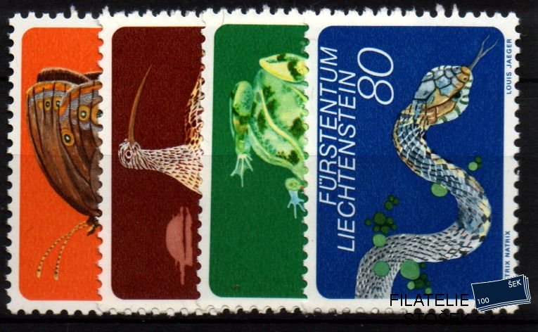 Liechtenstein Mi 591-4