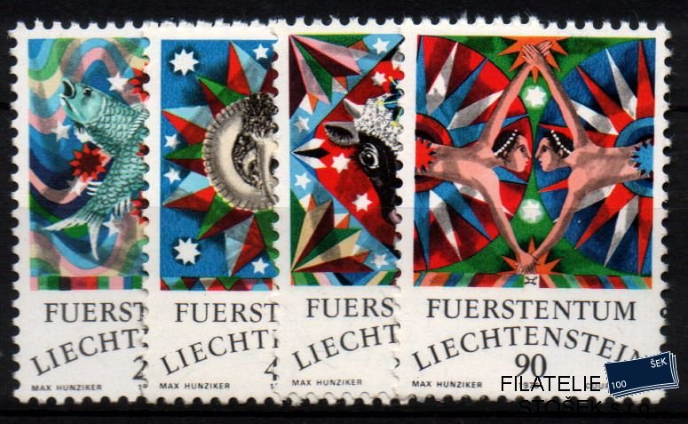 Liechtenstein Mi 658-61