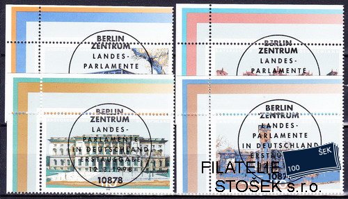 Bundes známky Mi 1974-7