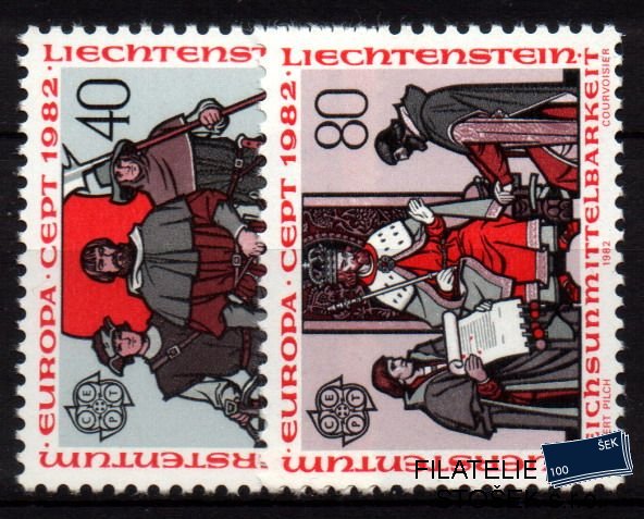 Liechtenstein Mi 791-2