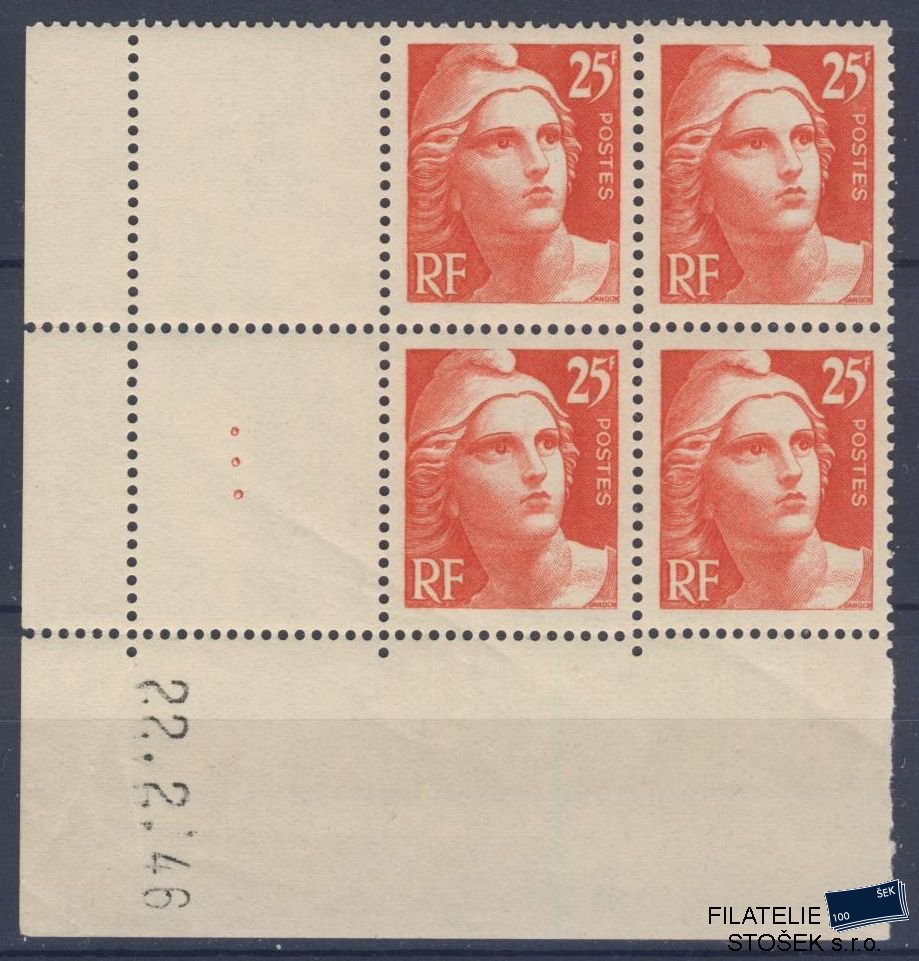 Francie známky Yv 729