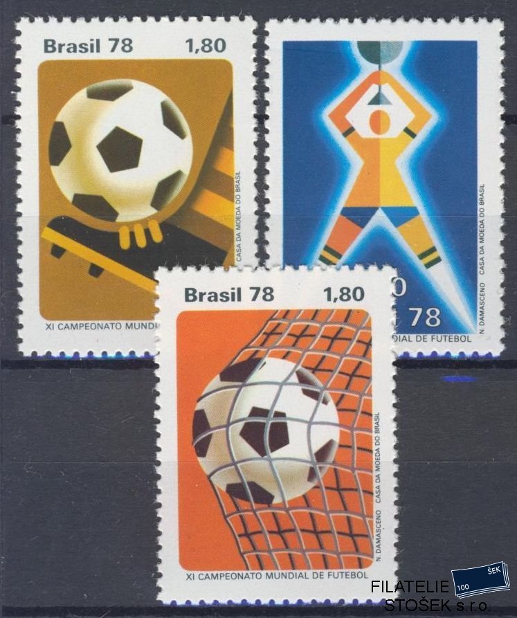 Brazílie známky Mi 1643-45
