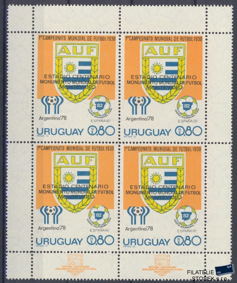 Uruguay známky Mi 1537 KL - Fotbal