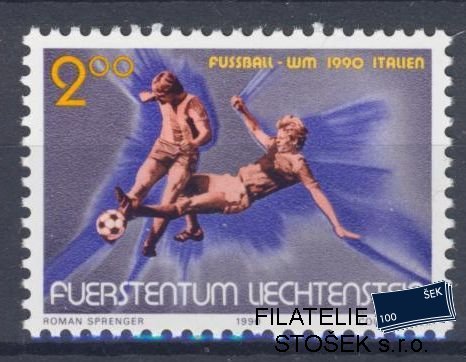 Liehctenstein známky Mi 987 - Fotbal