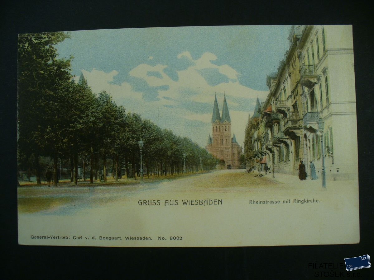 Pohlednice - Německo - Wiesbaden