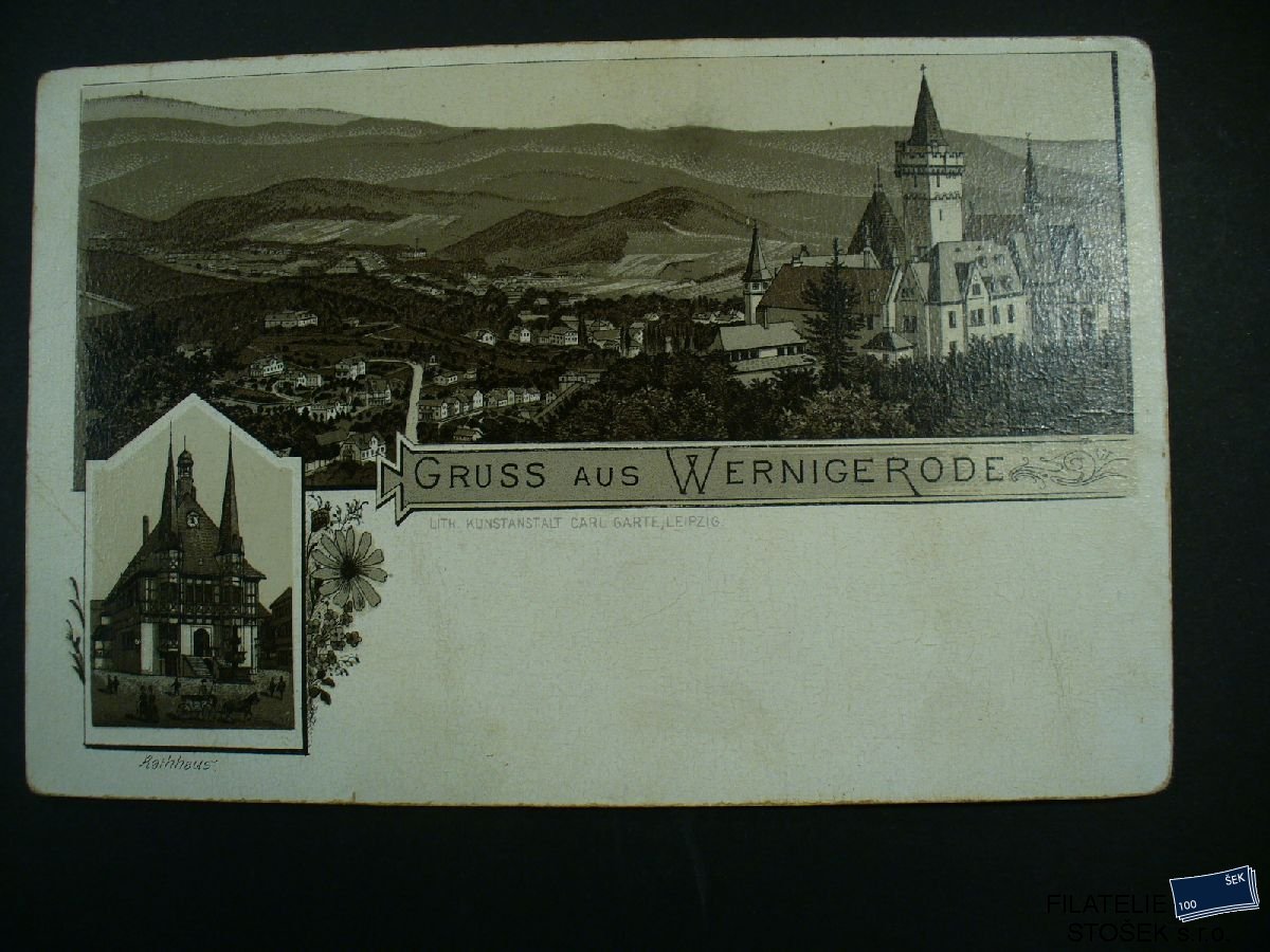 Pohlednice - Německo - Wernigerode