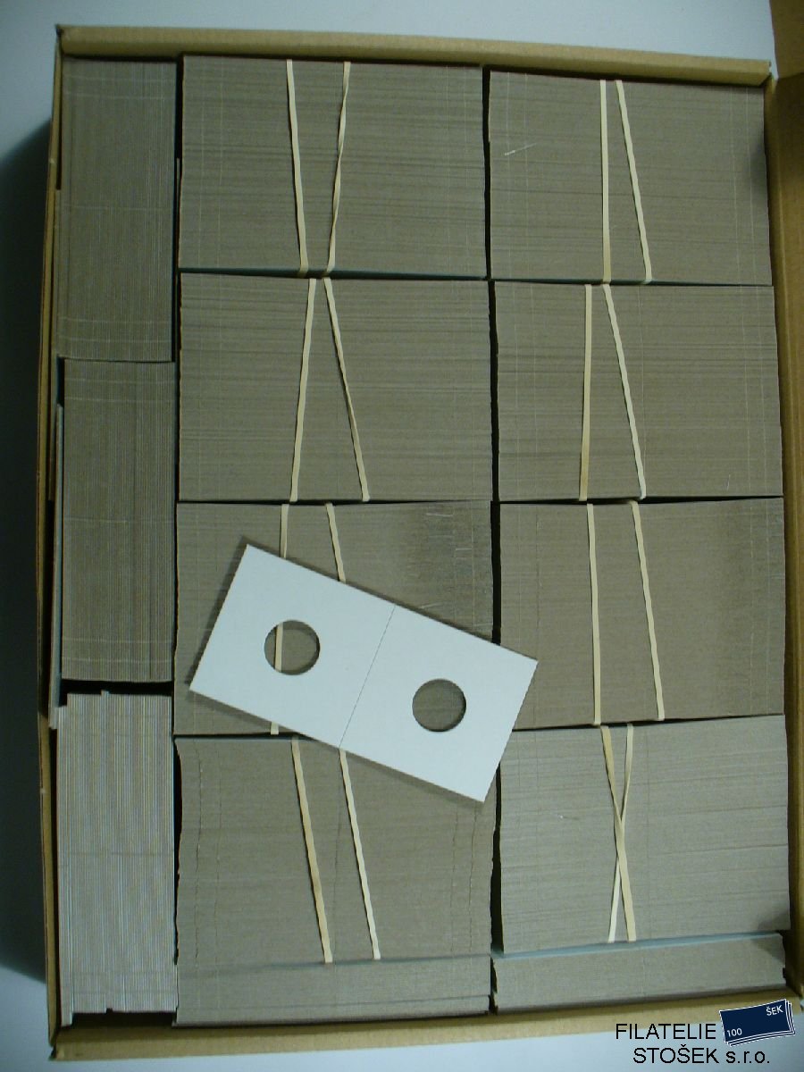 Mincovní rámečky 1000 Ks - secvakávací - 17,5 mm