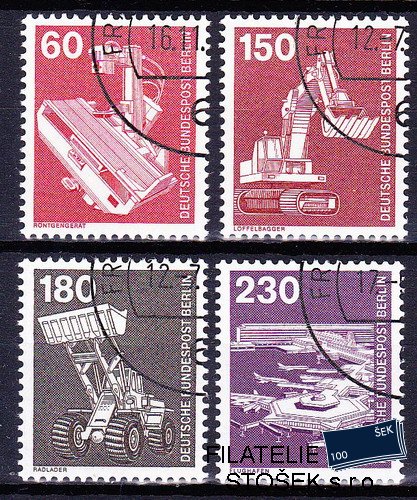 Berlín známky Mi 582-6
