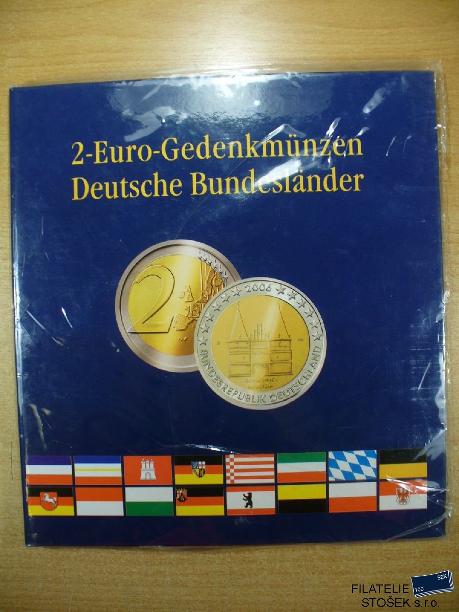 Lechtturm  - album na mince - 2 Euro Deutsche Bundesländer