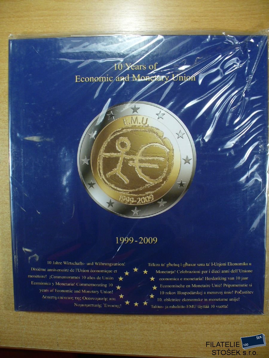 Lechtturm  - album na mince - 2 Euro 10 Years EMU