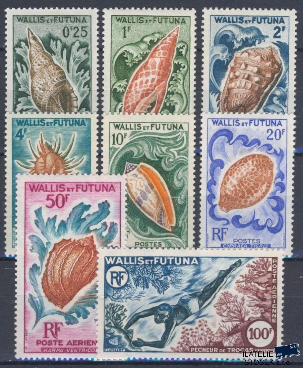Wallis et Futuna známky Yv 162-7+PA 18-9