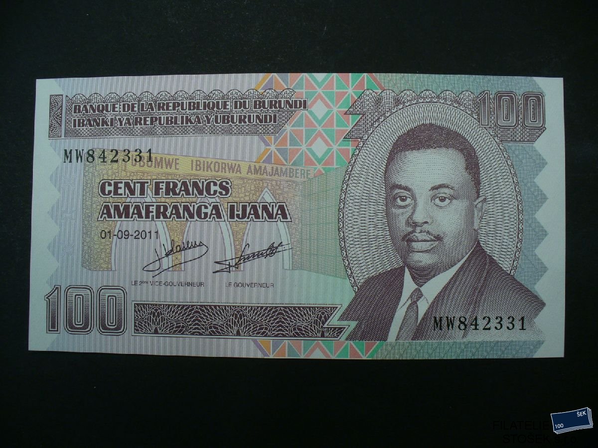 Bankovky - Burundi - 100 Amafranga