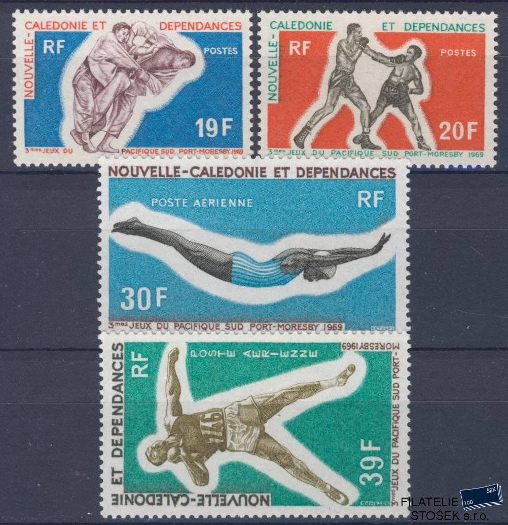 N.Caledonie známky Mi 473-6