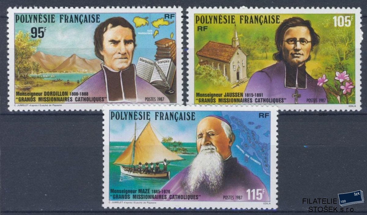 Polynésie známky Mi 0492-4