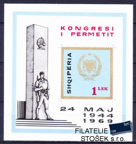 Albánie známky Mi 1354 (Bl.37)