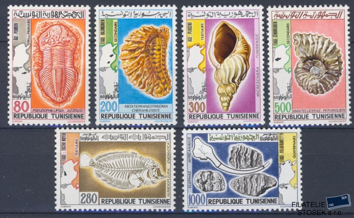 Tunis známky Mi 1029-34