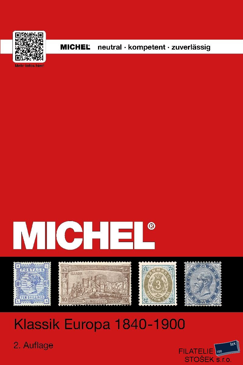 Katalog Michel - Klassik Europa 1840-1900 - Novinka