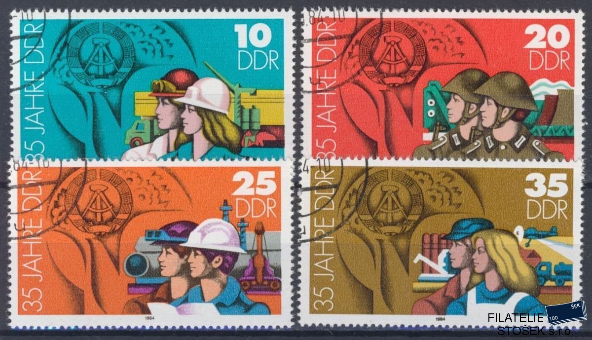 NDR známky Mi 2898-2901