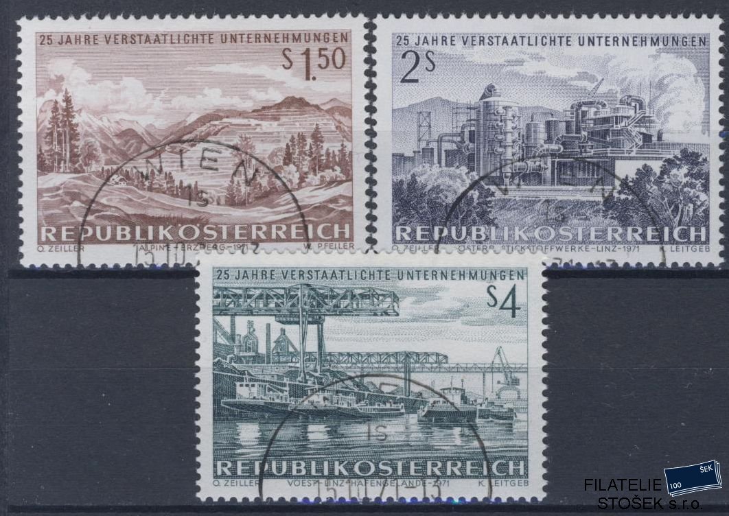 Rakousko známky Mi 1373-5