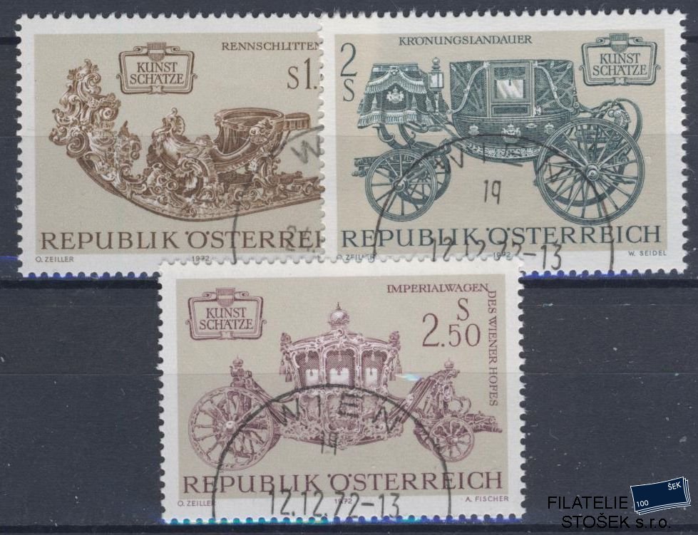 Rakousko známky Mi 1406-8