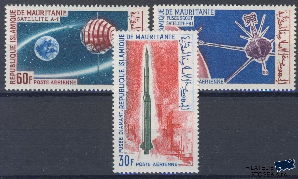 Mauritanie známky Mi 286-888 - Kosmos