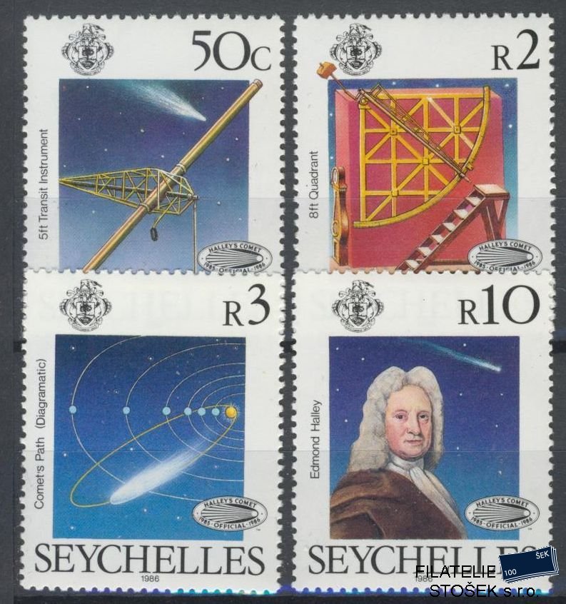 Seychelles známky Mi 601-4 - Kosmos